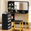 48" Vanity Desk with Light and Mirror